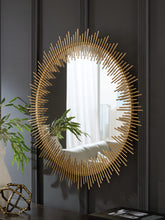 Orleans Furniture - Ashley Furniture - Wainport Mirror - Accent Mirror / Gold Finish - A8010405
